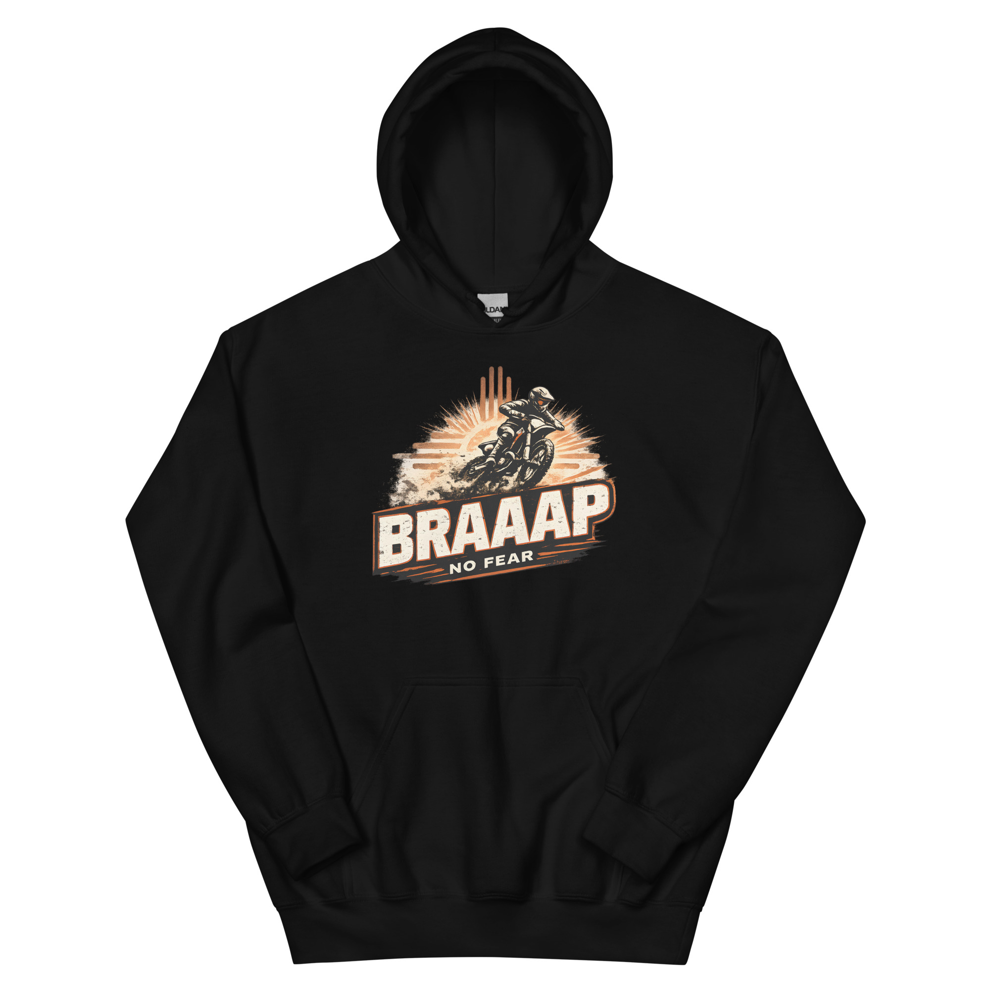 No Fear Braaap -Unisex Hoodie - Image 2