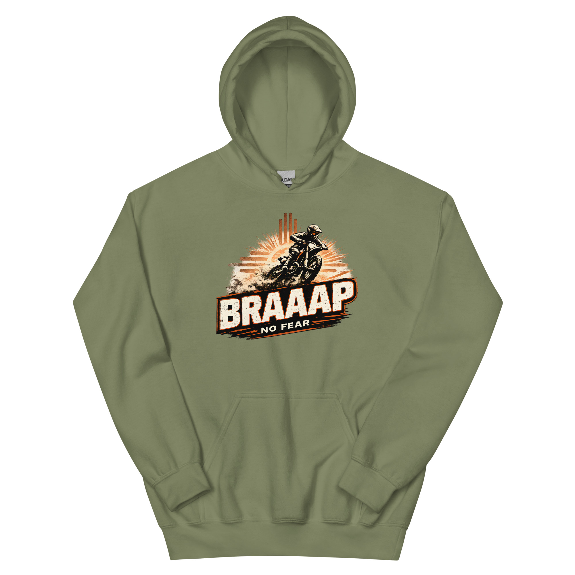 No Fear Braaap -Unisex Hoodie - Image 9
