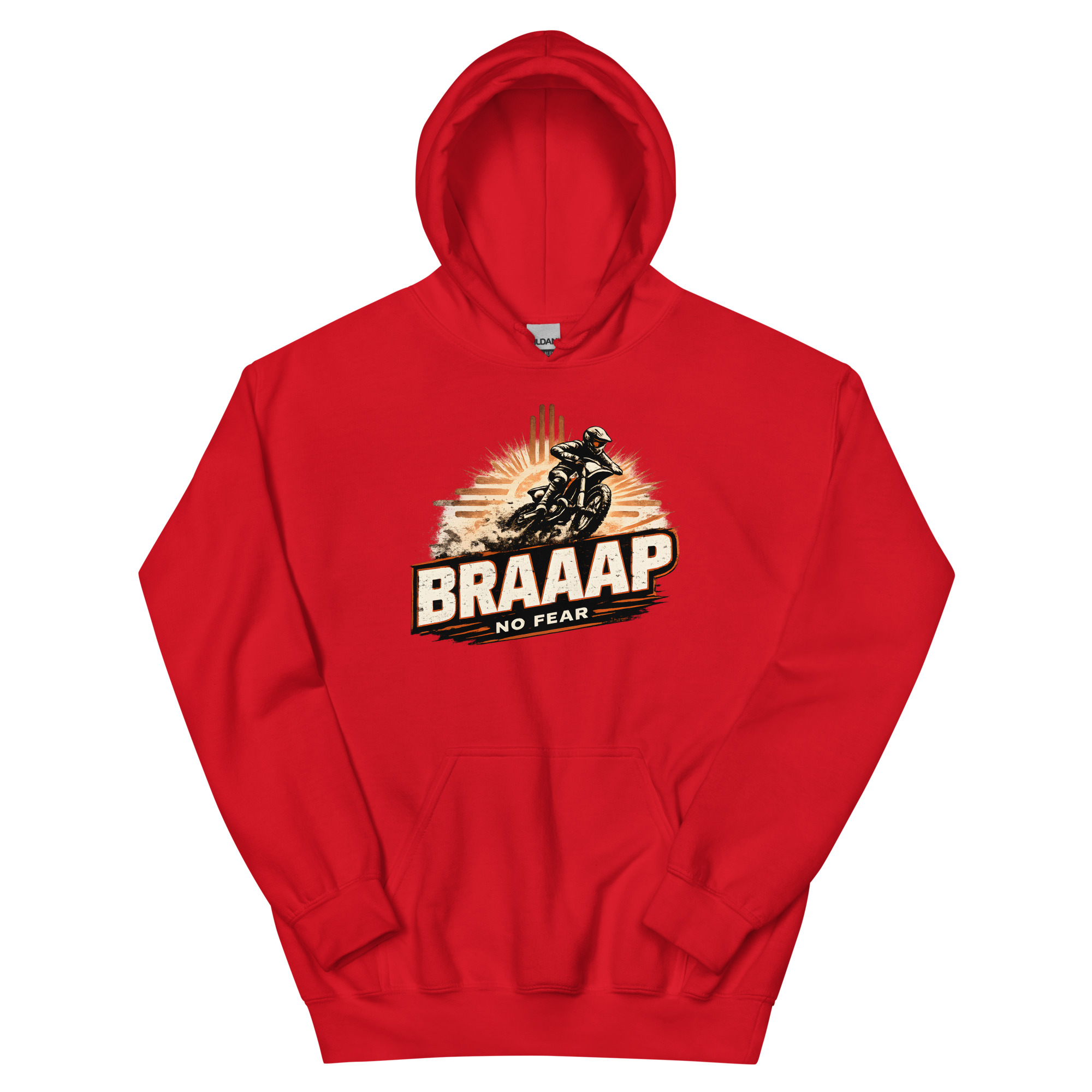No Fear Braaap -Unisex Hoodie - Image 5