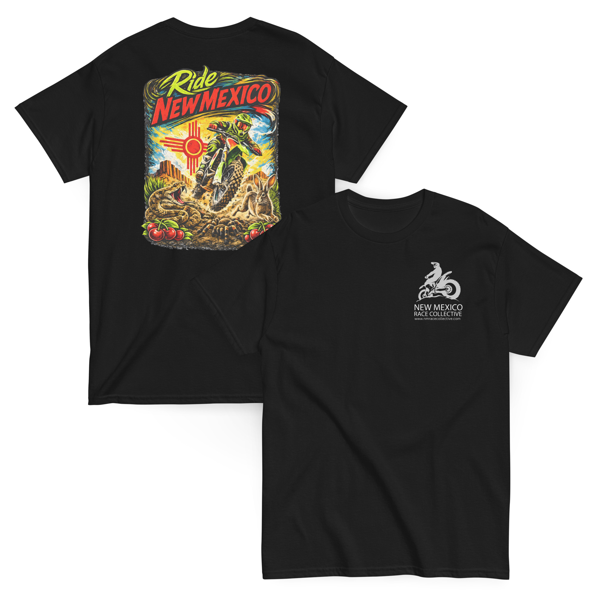 ChokeCherry- Ride New Mexico Motocross - New Mexico Race Collective Unisex classic tee