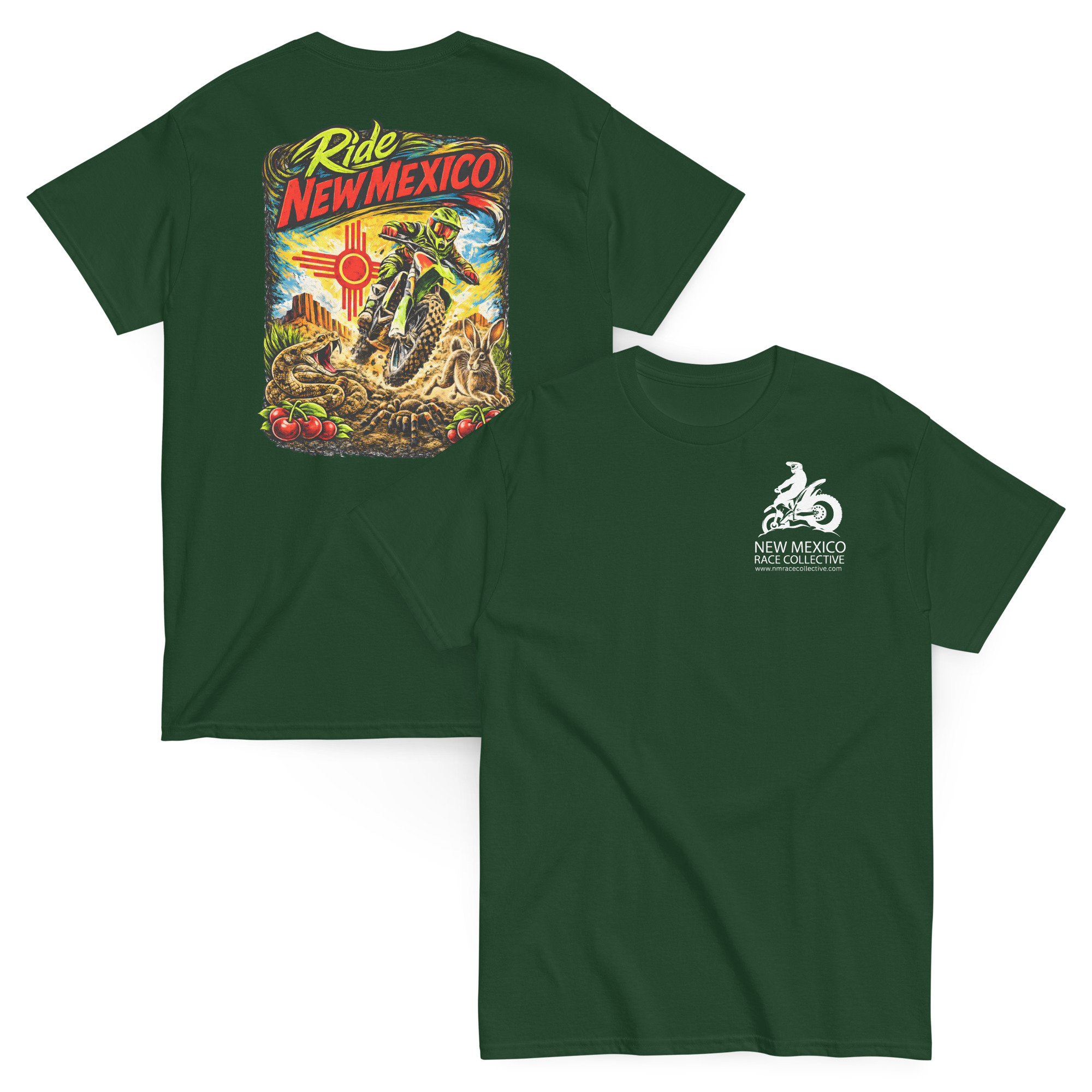 ChokeCherry- Ride New Mexico Motocross - New Mexico Race Collective Unisex classic tee - Image 5
