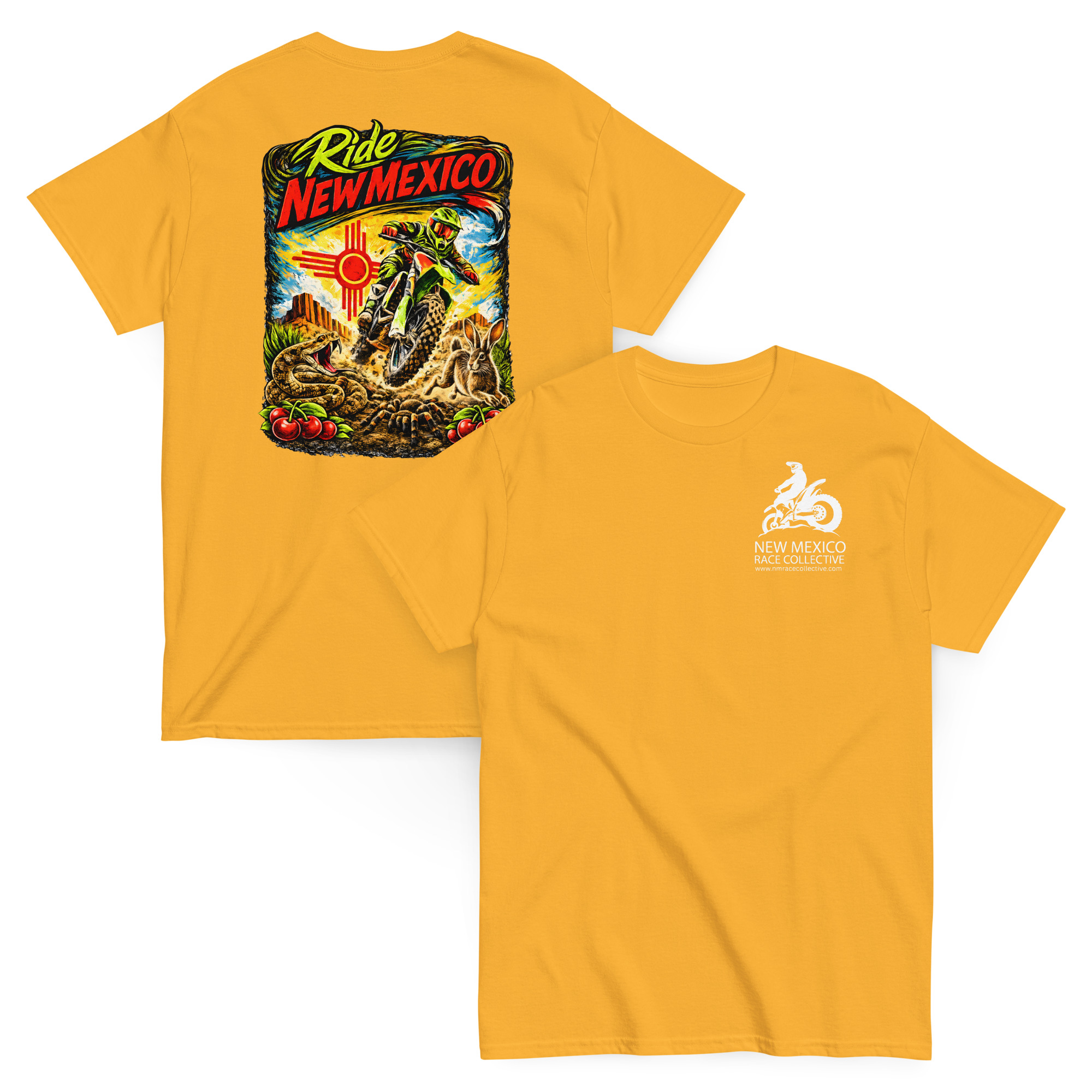 ChokeCherry- Ride New Mexico Motocross - New Mexico Race Collective Unisex classic tee - Image 17