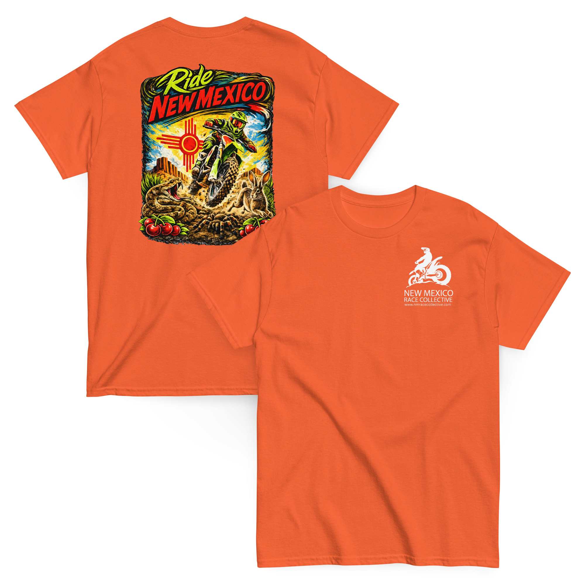 ChokeCherry- Ride New Mexico Motocross - New Mexico Race Collective Unisex classic tee - Image 14