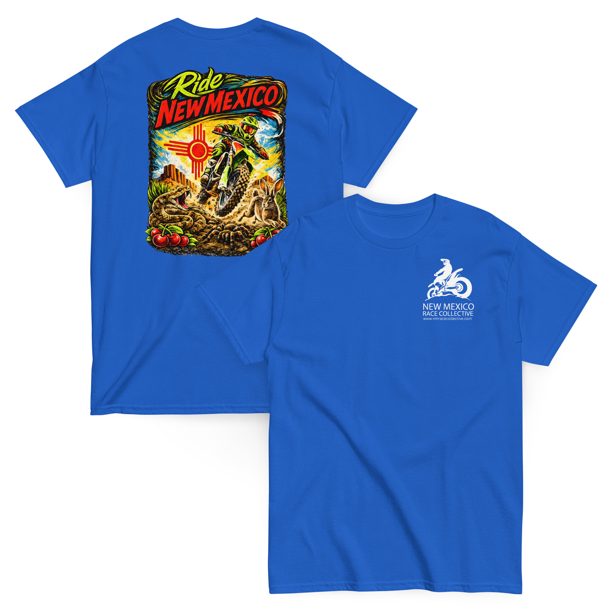 ChokeCherry- Ride New Mexico Motocross - New Mexico Race Collective Unisex classic tee - Image 8