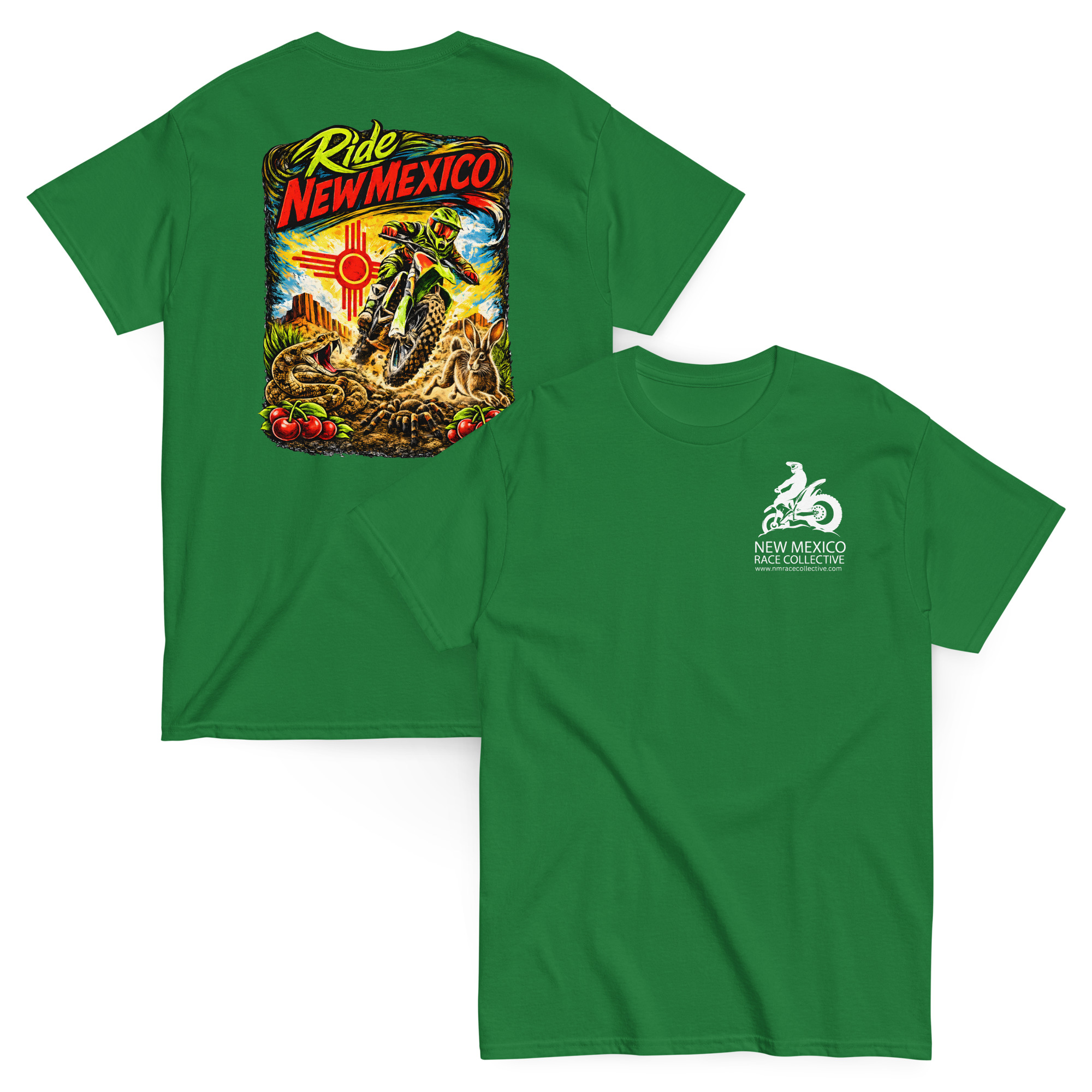 ChokeCherry- Ride New Mexico Motocross - New Mexico Race Collective Unisex classic tee - Image 9