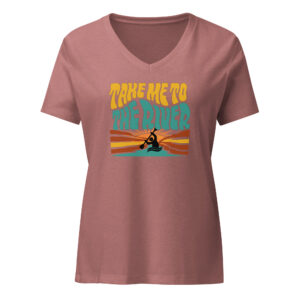Women’s relaxed v-neck t-shirt