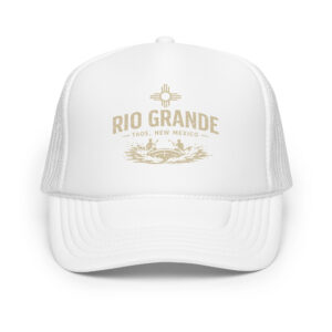 Rio Grande Taos New Mexico Foam trucker hat