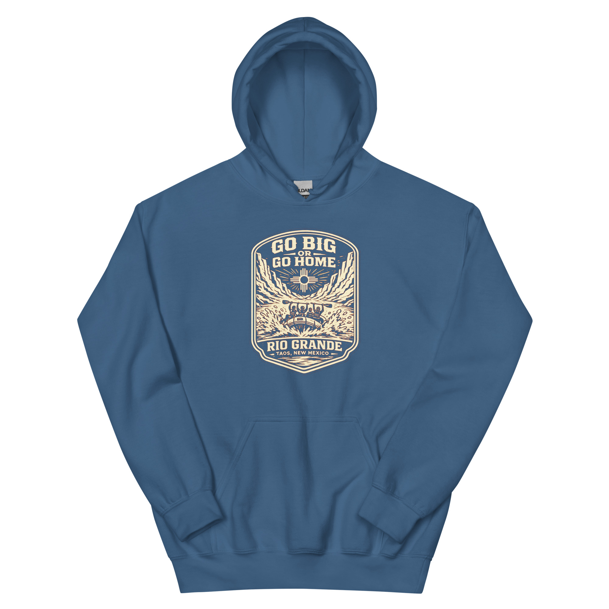 Go Big Or Go Home — AVAILABLE IN MULTIPLE COLORS —TAP to CHOOSE COLORUnisex Hoodie - Image 9
