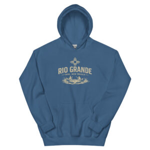 Rio Grande Unisex Hoodie AVAILABLE IN MULTIPLE COLORS —TAP to CHOOSE COLOR