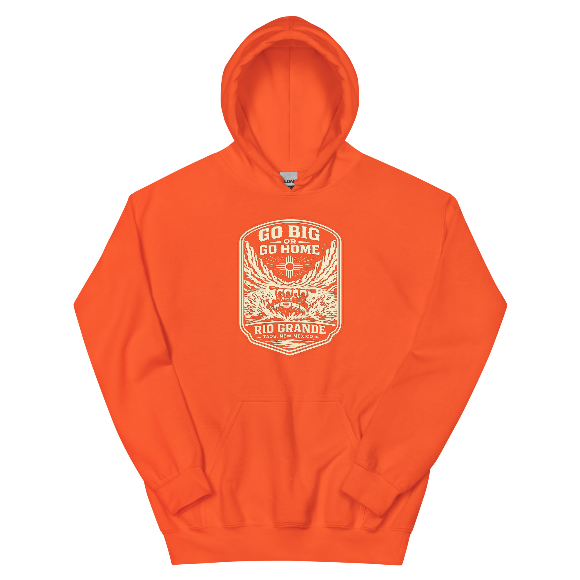 Go Big Or Go Home — AVAILABLE IN MULTIPLE COLORS —TAP to CHOOSE COLORUnisex Hoodie - Image 12