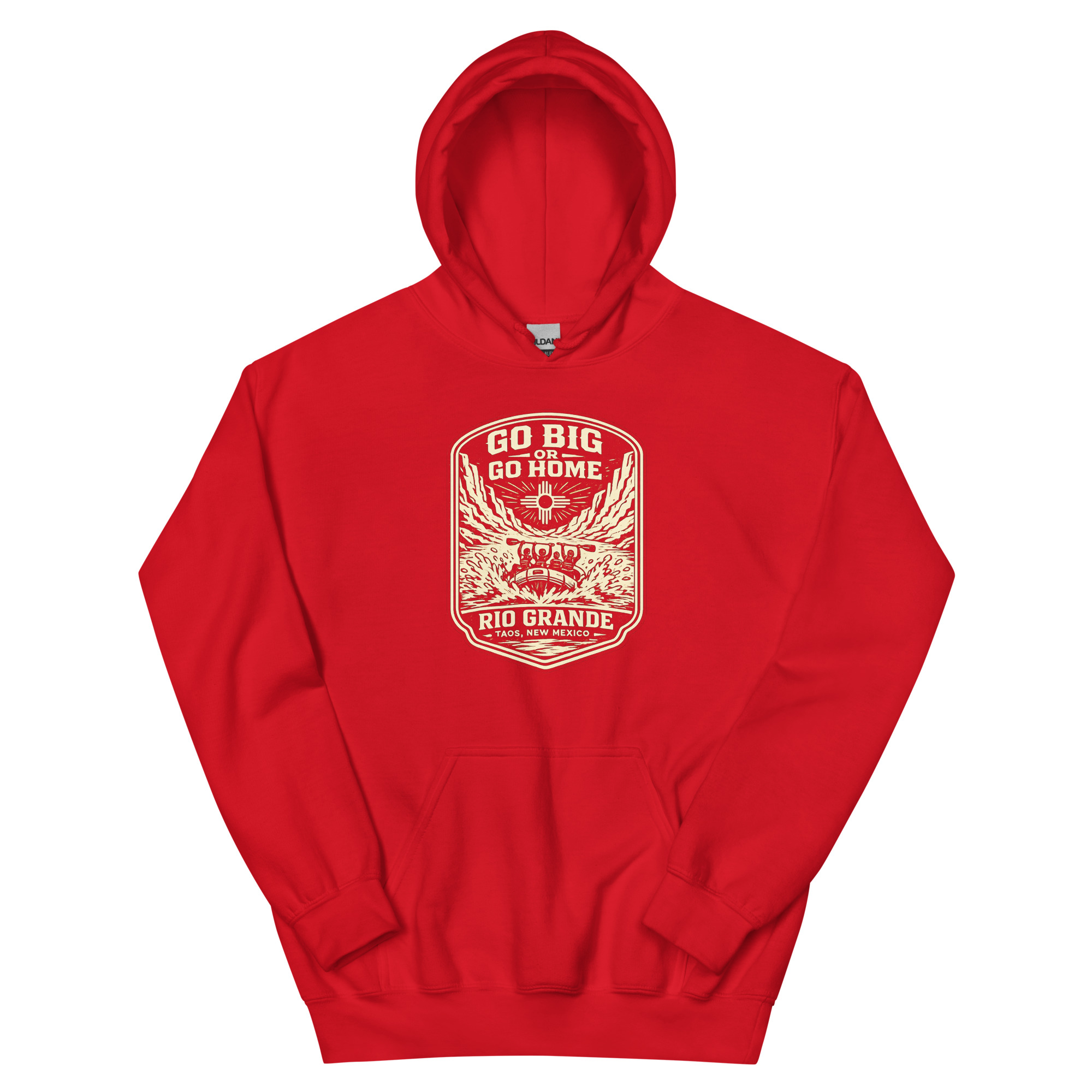 Go Big Or Go Home — AVAILABLE IN MULTIPLE COLORS —TAP to CHOOSE COLORUnisex Hoodie - Image 7