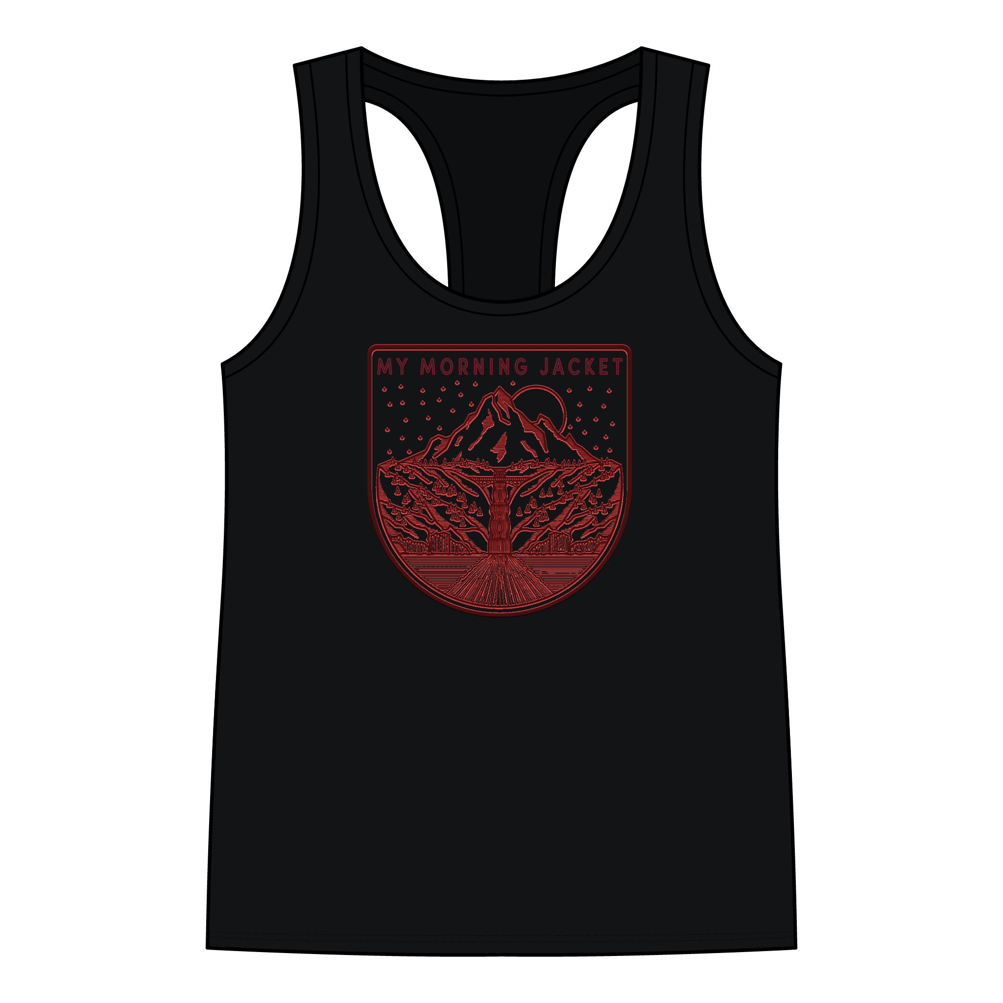 My Morning Jacket Mountain Badge Racerback Tank - Image 8