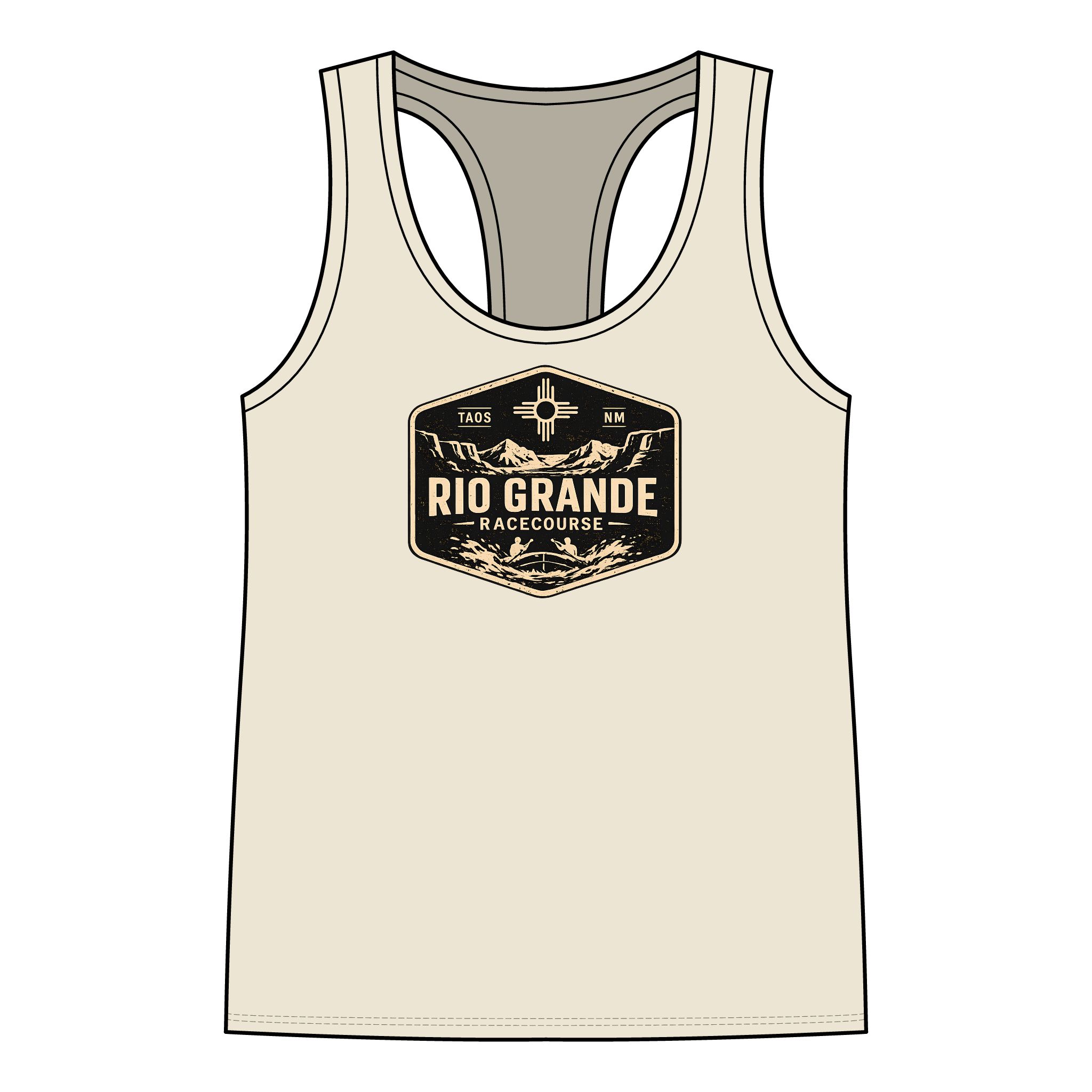A Rio Grande Racecourse tank womens AVAILABLE IN MULTIPLE COLORS —TAP to CHOOSE COLOR - Image 2