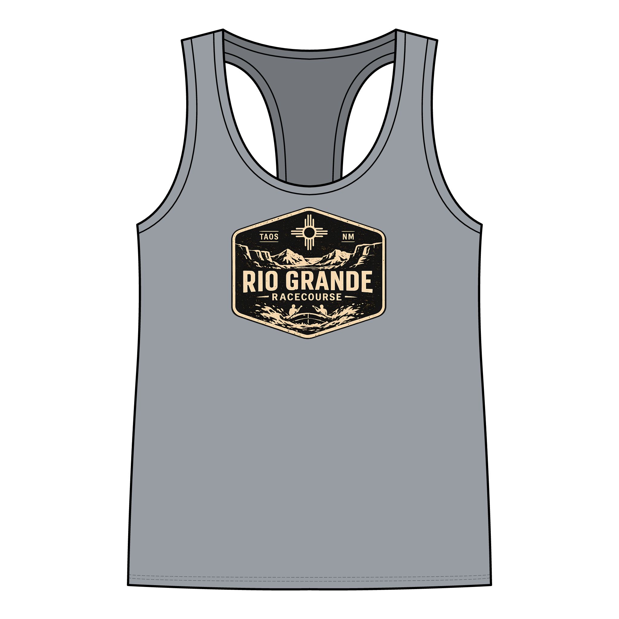 A Rio Grande Racecourse tank womens AVAILABLE IN MULTIPLE COLORS —TAP to CHOOSE COLOR - Image 5