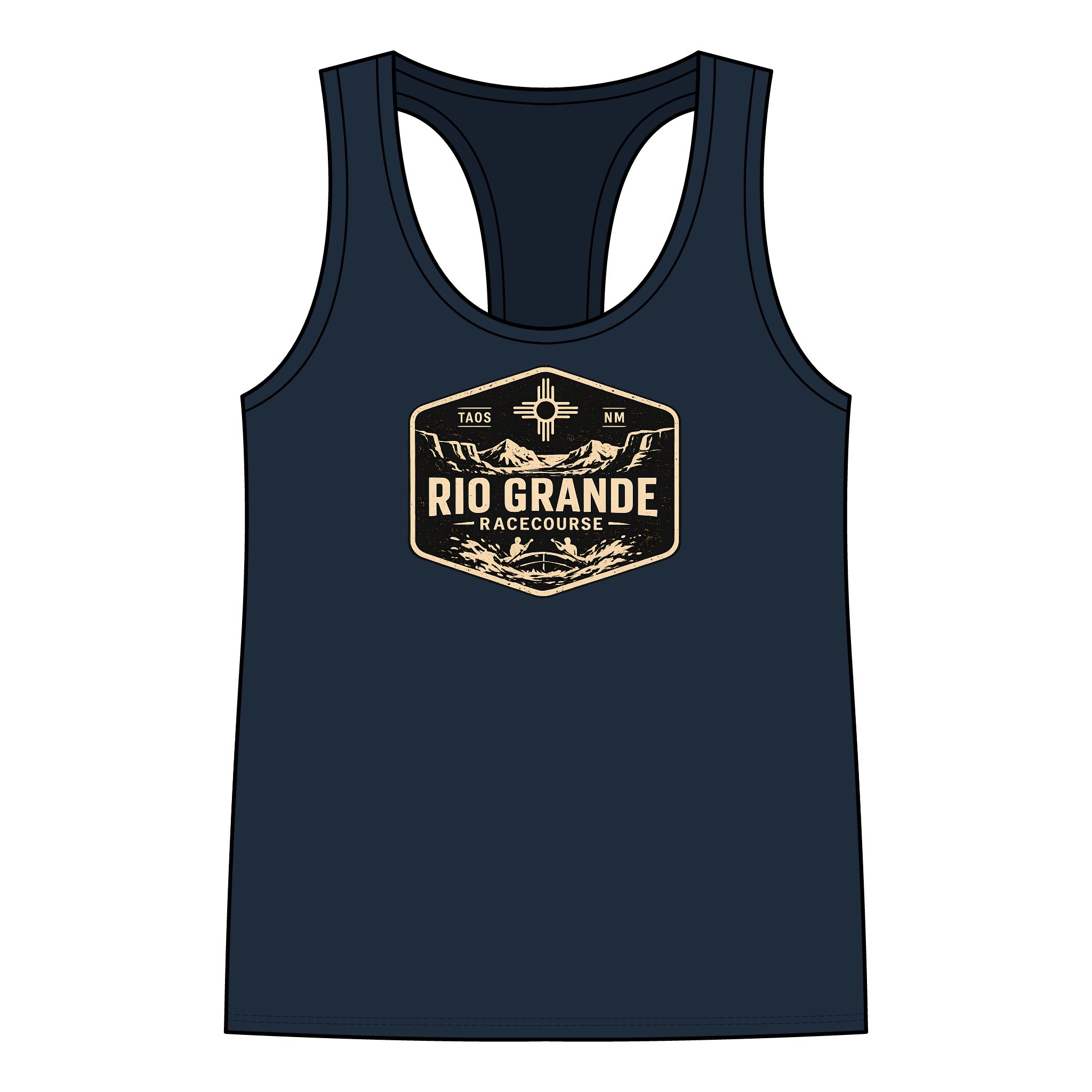 A Rio Grande Racecourse tank womens AVAILABLE IN MULTIPLE COLORS —TAP to CHOOSE COLOR - Image 8