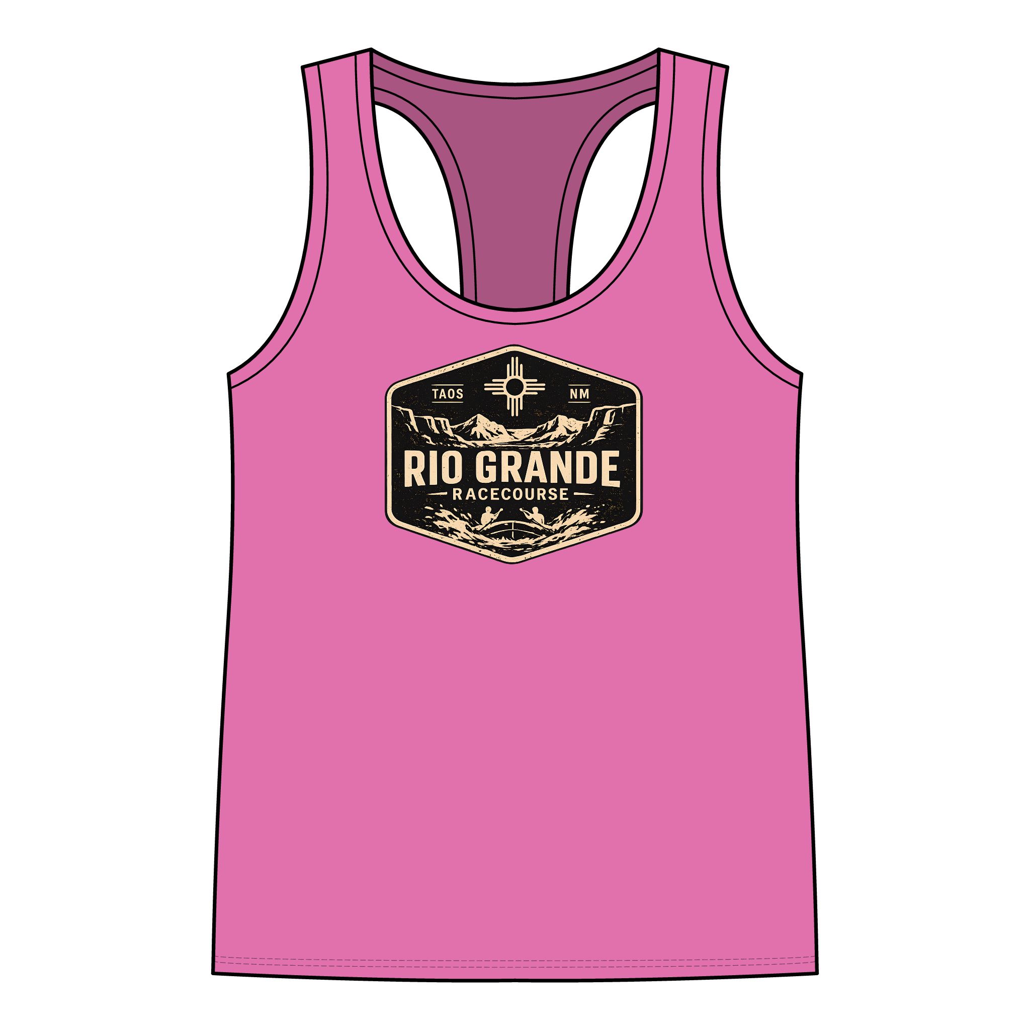 A Rio Grande Racecourse tank womens AVAILABLE IN MULTIPLE COLORS —TAP to CHOOSE COLOR - Image 9