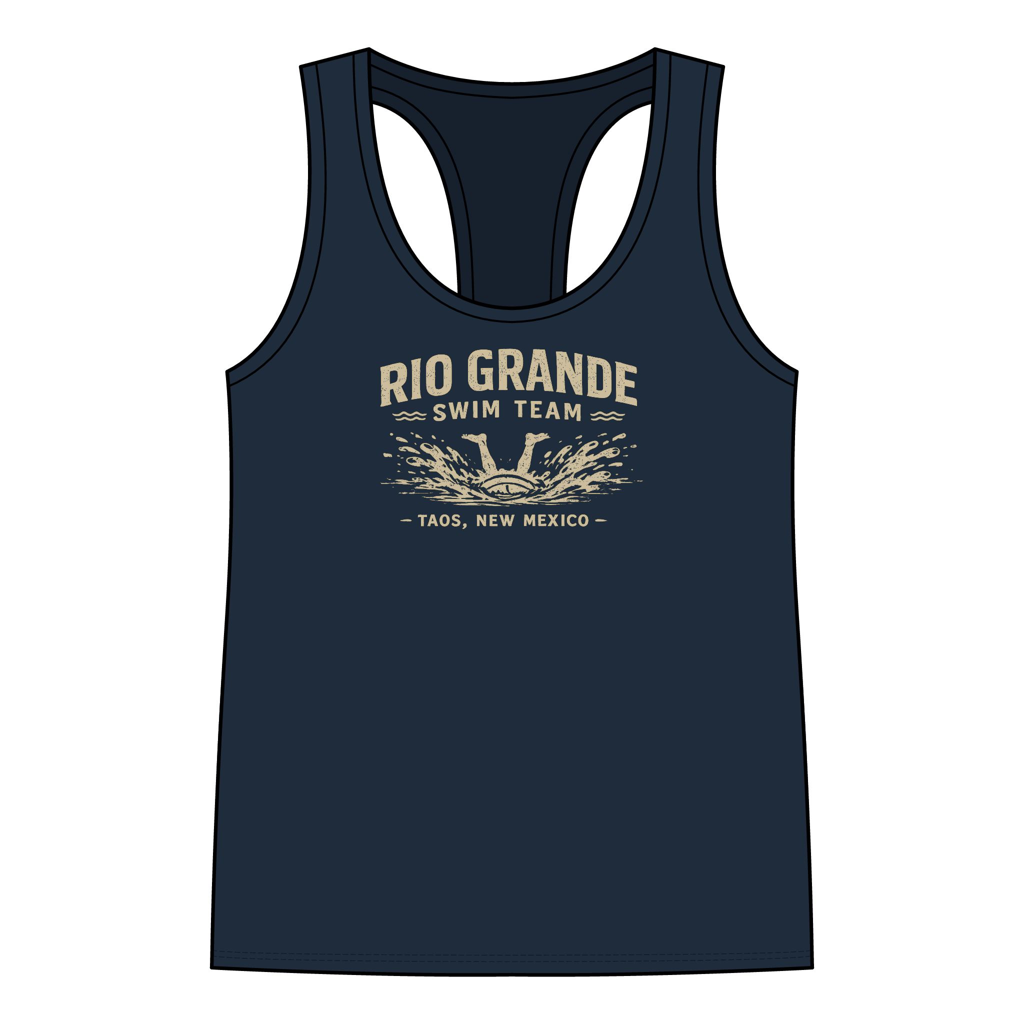 A Rio Grande Swim Team Tank Womens AVAILABLE IN MULTIPLE COLORS —TAP to CHOOSE COLOR - Image 7