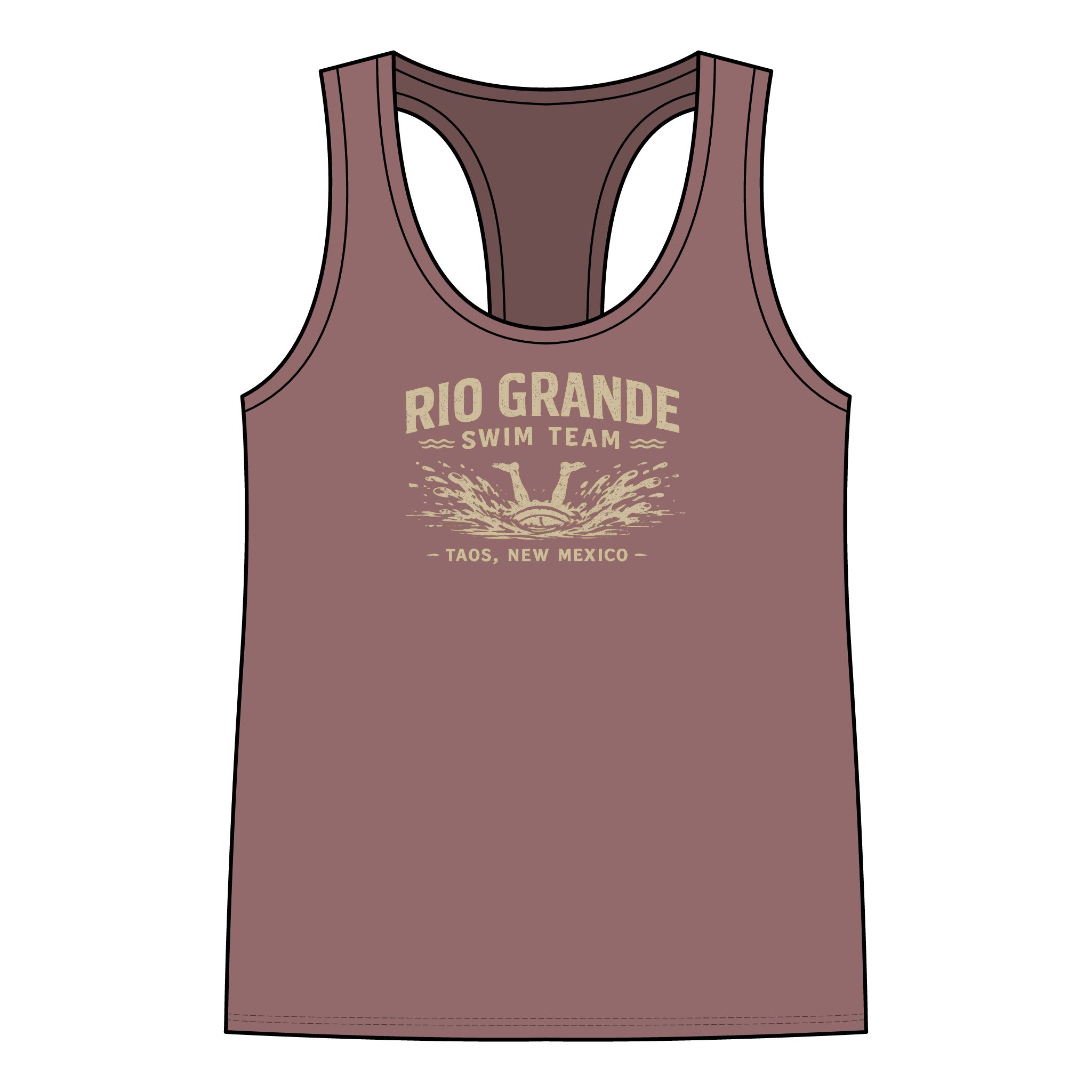 A Rio Grande Swim Team Tank Womens AVAILABLE IN MULTIPLE COLORS —TAP to CHOOSE COLOR - Image 10