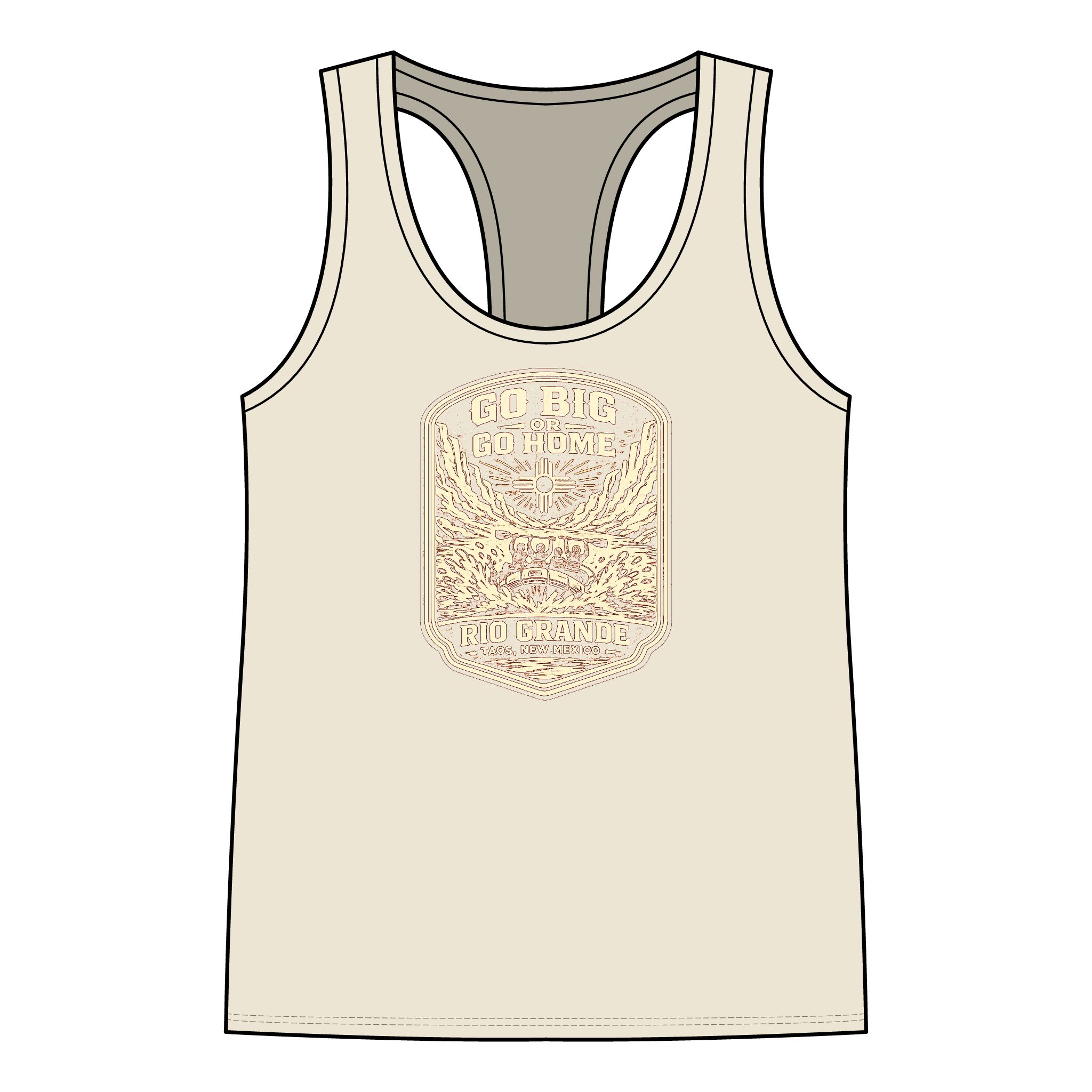 Go Big or Go Home Rio Grande Taos, NM AVAILABLE IN MULTIPLE COLORS —TAP to CHOOSE COLOR - Image 2