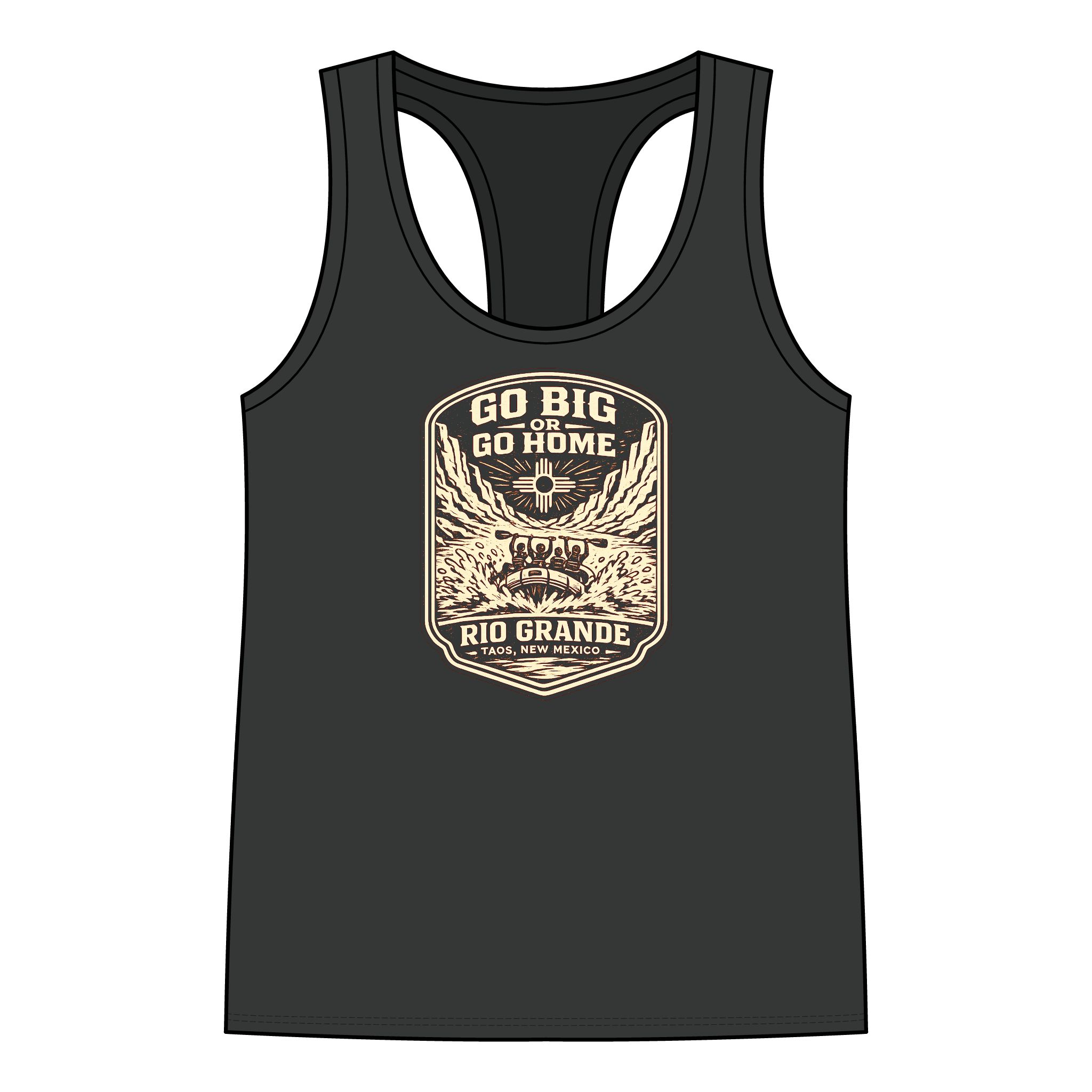 Go Big or Go Home Rio Grande Taos, NM AVAILABLE IN MULTIPLE COLORS —TAP to CHOOSE COLOR - Image 3