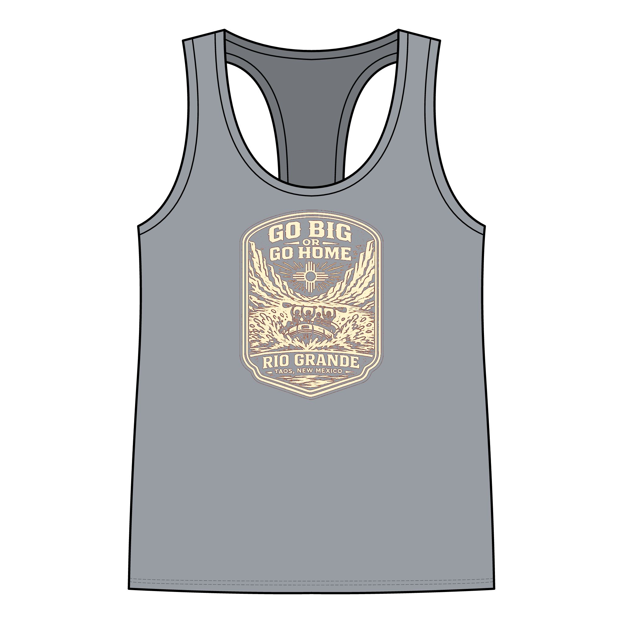 Go Big or Go Home Rio Grande Taos, NM AVAILABLE IN MULTIPLE COLORS —TAP to CHOOSE COLOR - Image 4