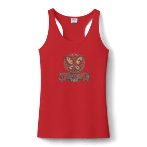 Women's Performance Tank - Floral Butterfly 'Bloom' Athletic Tank Top
