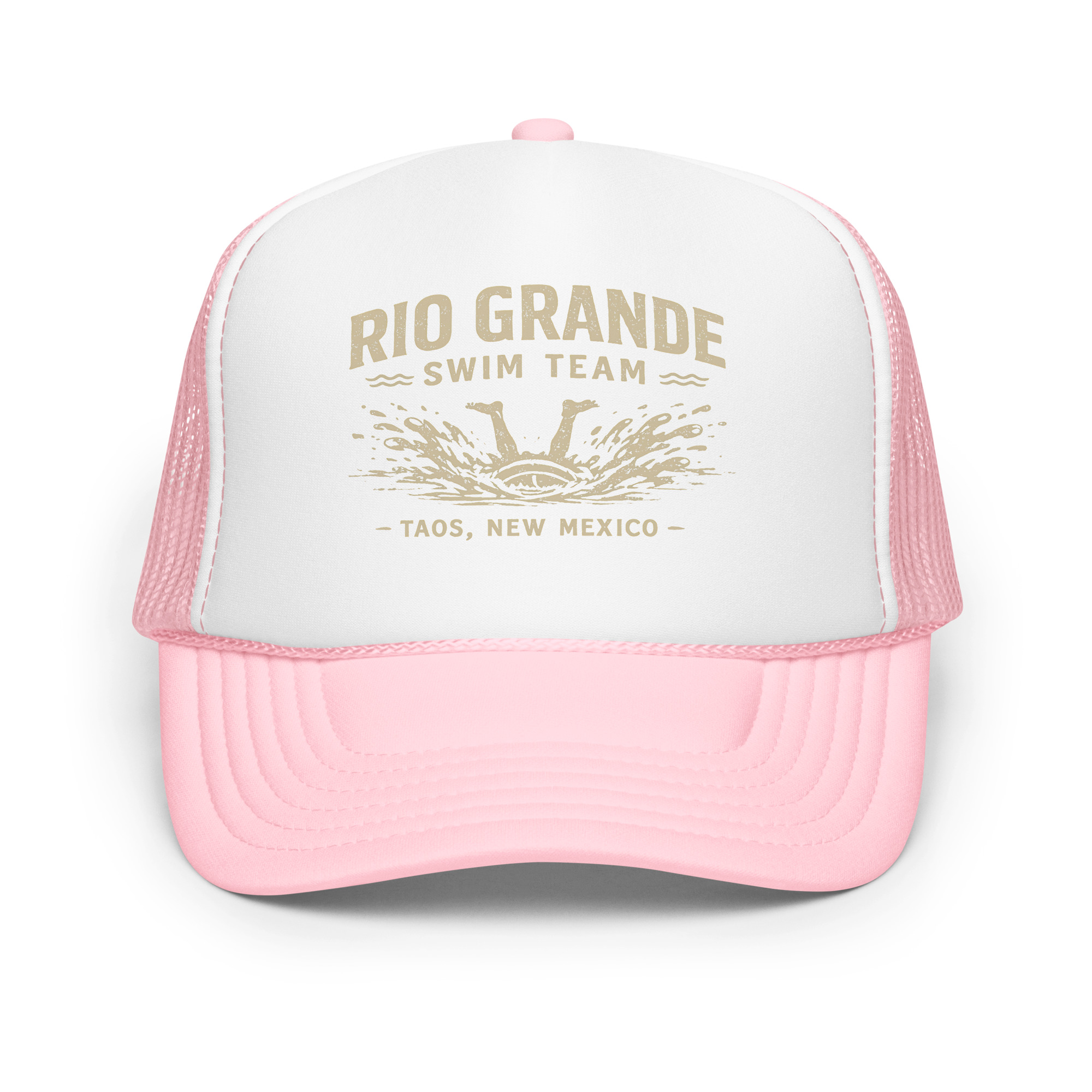 A Rio Grande Swim Team Foam trucker hat - Image 10