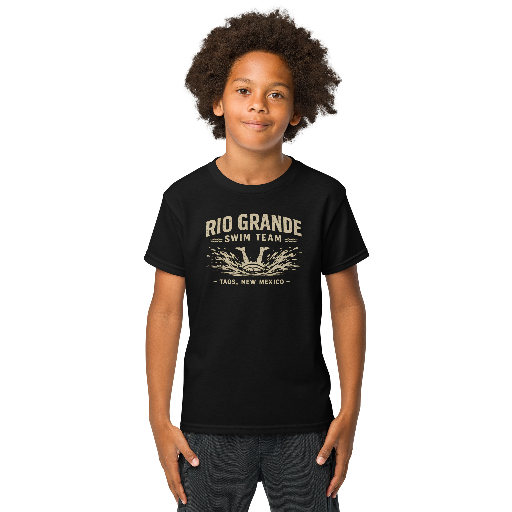 Rio Grande Swim team Youth t-shirt AVAILABLE IN MULTIPLE COLORS —TAP to CHOOSE COLOR - Image 2